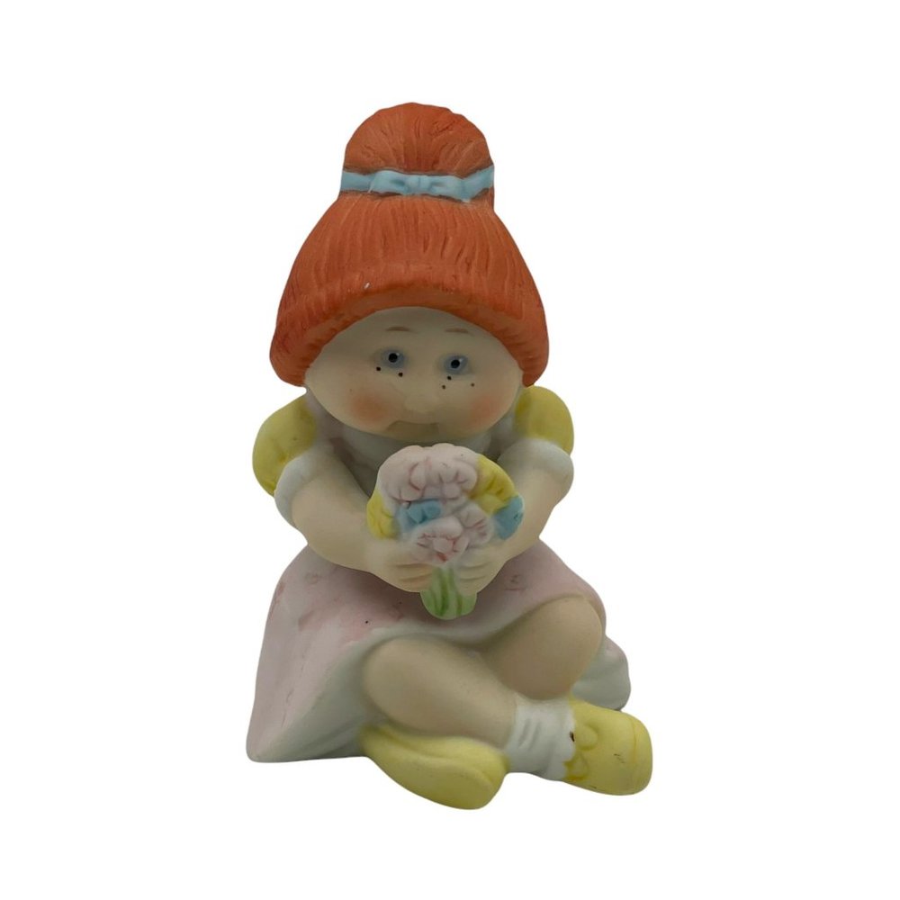 VTG 1984 Cabbage Patch Kids Extra Special OAA Figurine Ceramic Porcelain Girl